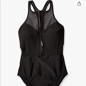 Speedo Zip Up Swimsuit